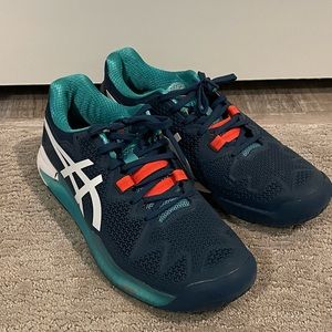 ASICS Men's Gel-Resolution 8 Tennis Shoes, size 7.5